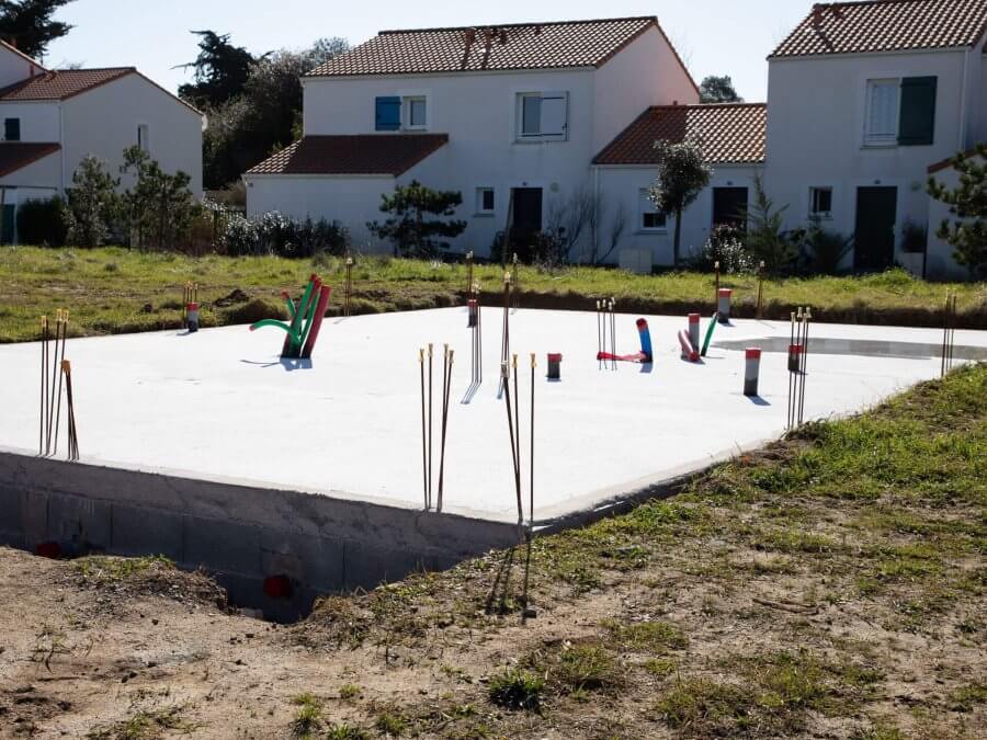 Fondations de maison individuelle