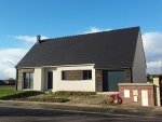 Construction maison ossature bois 92m² à Fouilloy (80)