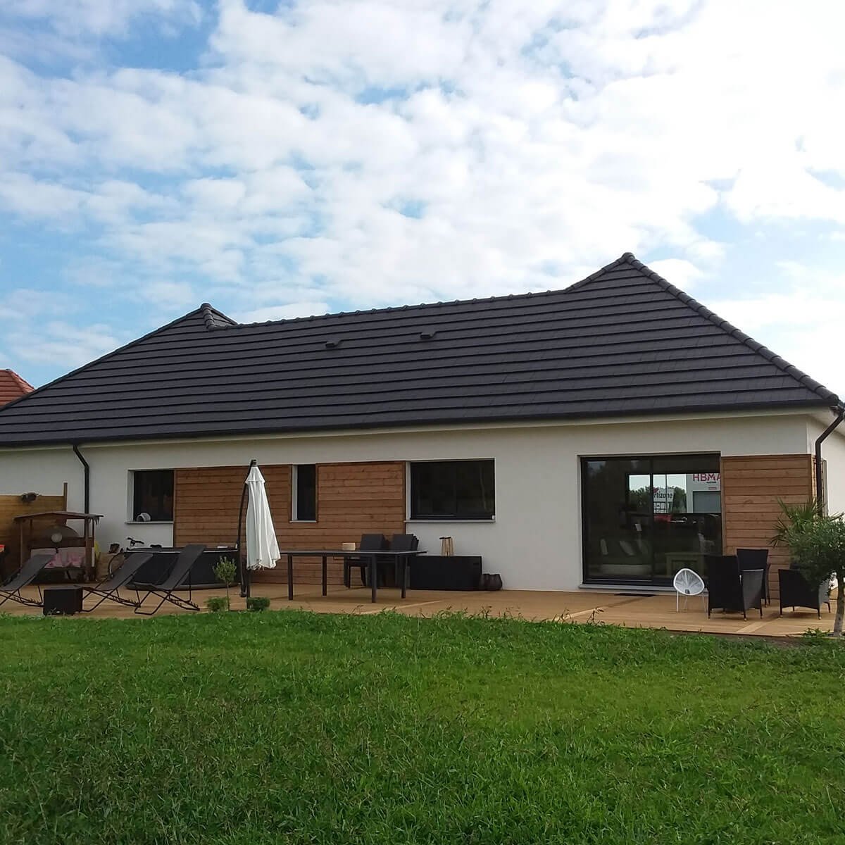 Maison ossature bois Onagre plain-pied