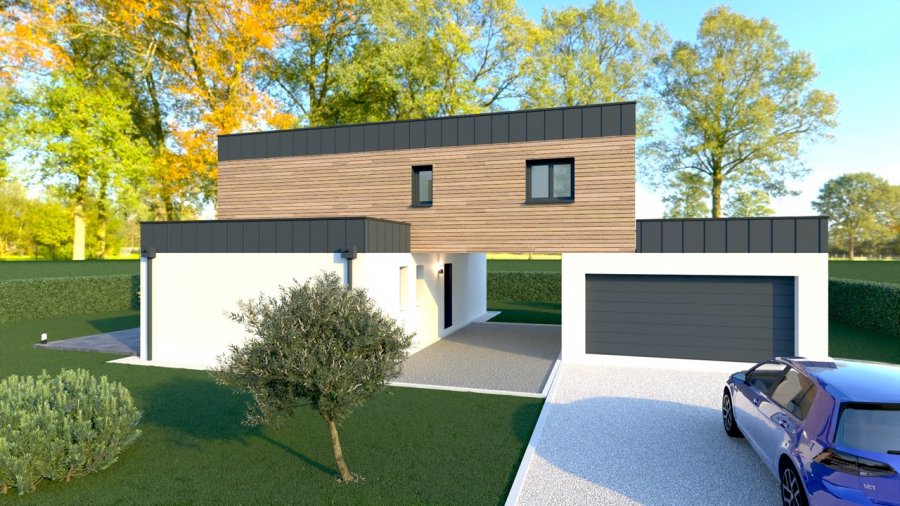 Maison neuve ossature bois 117 m² Allery (80270) 317 600 €