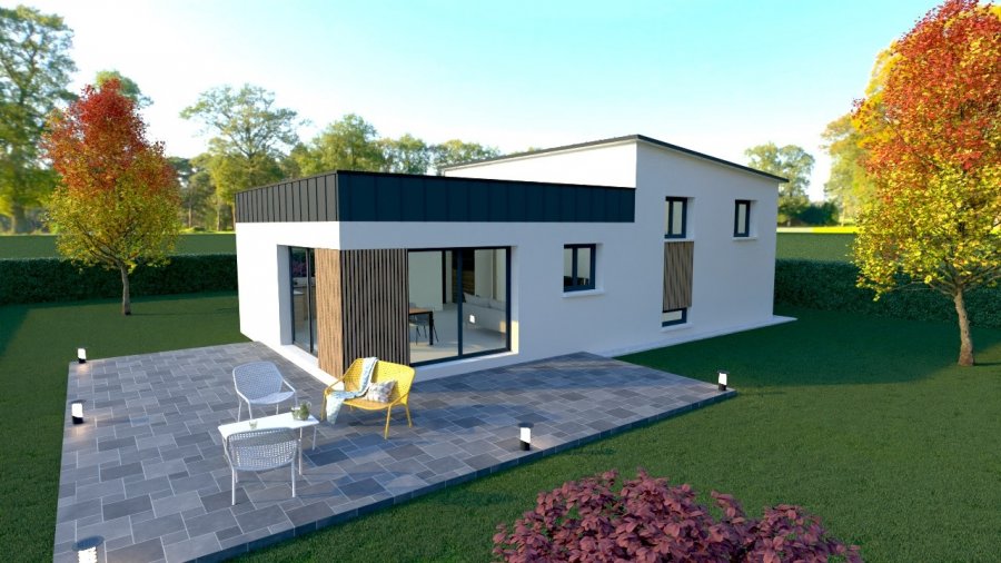 Maison neuve ossature bois 90 m² Aumâtre (80140) 248 000 €