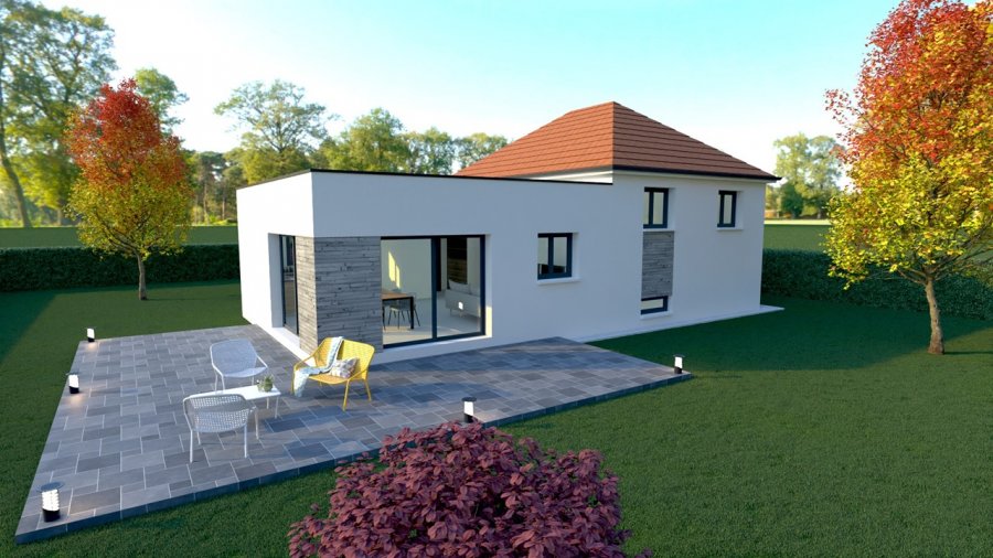 Maison neuve ossature bois 90 m² Aumâtre (80140) 248 000 €