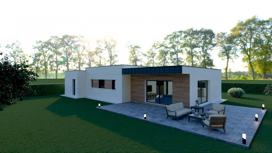 Maison neuve ossature bois 100 m² Beaucamps-le-Vieux (80430) 242 000 €