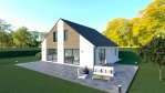 Maison neuve ossature bois 85 m² Chaussoy-Epagny (80250) 239 000 €