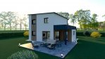 Maison neuve ossature bois 112 m² Pernois (80670) 297 000 €