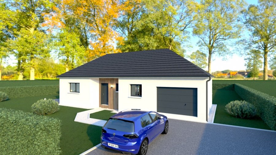 Maison neuve ossature bois 100 m² Abbeville (80100) 243 000 €